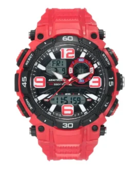 LEOWOL Armitron 20/5270RED – Dual Sports Men’s Watch