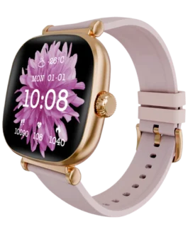Smartwatch L-110-Leowol-Pink Rabber Strap