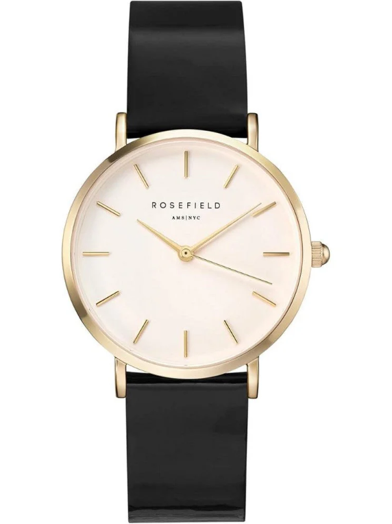LEOWOL ROSEFIELD SHBWG-H38 – Gloss Black Gold Women’s Watch