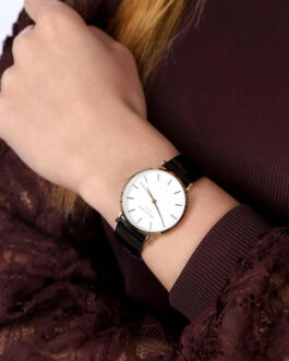 LEOWOL ROSEFIELD SHBWG-H38 – Gloss Black Gold Women’s Watch